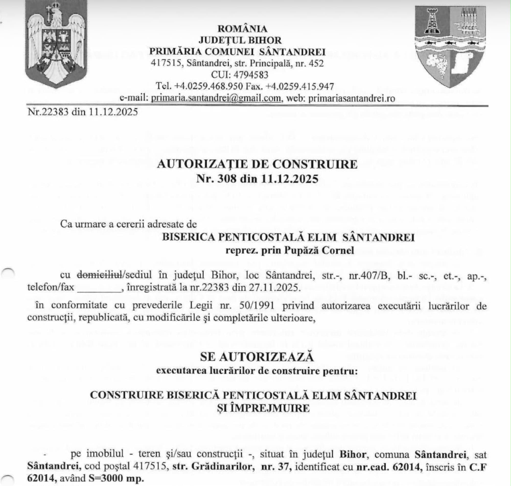 Obținerea autorizației de construcție — fotografie 2
